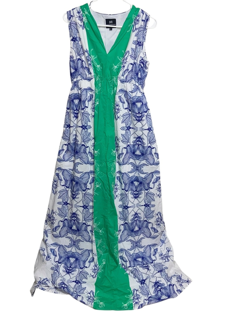 Madderson London Dress Womens Medium Lucinda Maternity Maxi Empire Waist Boho